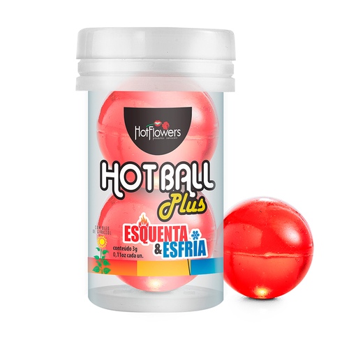 Hot Ball Plus Funcional Esquenta Esfria - 2 Unidades